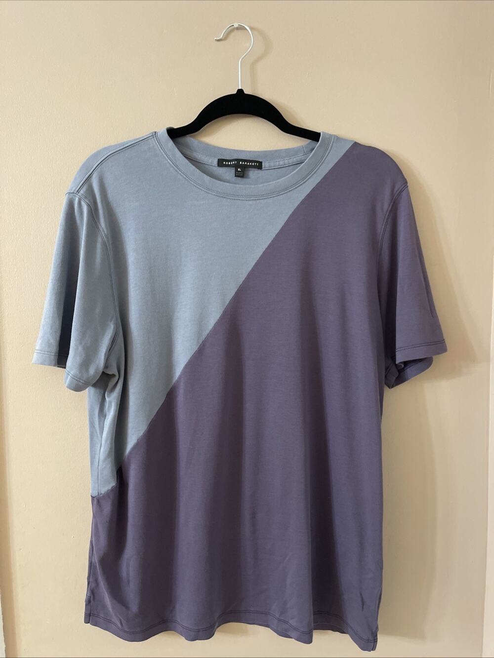 Robert Barakett Mens XL Short Sleeve Classic T-Shirt Purple Haze **Read**